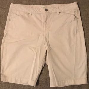 Calvin Klein beige Capri pants